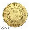 Image 2 : Napoleon Empereur gold 20 Francs 1809-L,...