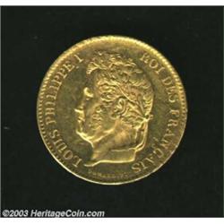Louis Philippe I gold 40 Francs 1833-A,...