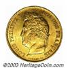 Image 1 : Louis Philippe I gold 40 Francs 1837-A,...