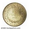 Image 2 : 100 Francs Aluminum-bronze Essai 1914,...