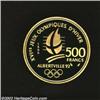 Image 2 : Gold 500 Francs 1990 Speed Skating,...