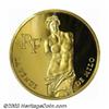 Image 1 : Gold 500 Francs 1993 Louvre reverse,...