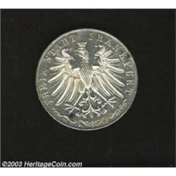 Frankfurt. 2 Gulden 1849,...