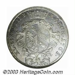 Nurnberg. Convention 30 Kreuzer 1765 SR,...