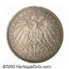 Image 2 : Wurttemberg. Wilhelm II 3 Mark 1906-F,...