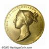 Image 1 : Victoria gold Coronation Medal 1838,...
