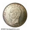 Image 1 : George I 5 Drachmai 1875-A,...