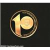 Image 2 : 40th Anniversary Gold 10 New Sheqalim 1988,...