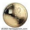 Image 2 : Solomon's Judgment gold 10 New Sheqalim 1995,...