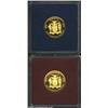 Image 2 : Two Gold 100 Dollars 1978-1979,...