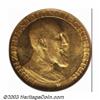 Image 1 : Franz I gold 10 Franken 1930,...