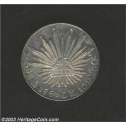 Cap &amp; Ray 2 Reales 1861-MoCH,...