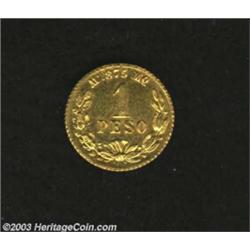 Republic gold Peso 1882-MoM,...