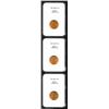 Image 1 : Three Wilhelmina Gold 10 Guldens 1917,...