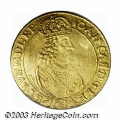 Thorn. Johann Casimir gold 5 Ducat 1659,...