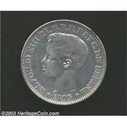 Alfonso XIII Peso 1895,...