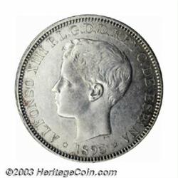 Alfonso XIII Peso 1895,...