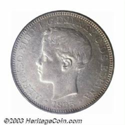 Alfonso XIII Peso 1895,...