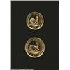 Image 2 : Two-piece gold proof set 1952,...