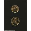 Image 1 : Two-piece gold proof set 1952,...