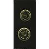 Image 1 : Two-piece gold proof set 1954,...