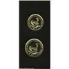 Image 2 : Two-piece gold proof set 1954,...