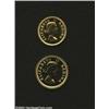 Image 1 : Two-piece gold proof set 1959,...