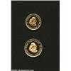 Image 1 : Two-piece gold proof set 1979,...