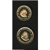 Image 1 : Two-piece gold proof set 1979,...