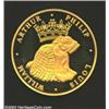 Image 2 : Gold Royal Baby Medallion 1982,...