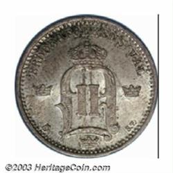 Oscar II 25 Ore 1875,...