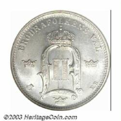 Oscar II 50 Ore 1883,...