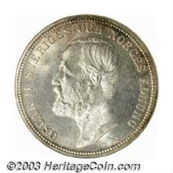 Oscar II 2 Kronor 1903,...