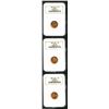 Image 1 : Three Oscar II gold 10 Kronor, early bust style,...