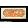 Image 2 : Mexico Banco de Coahuila (1898) 20 pesos Pick S197.s Specimen<BR>A lovely Specimen example with r...