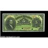 Image 1 : Mexico El Banco de Guanajuato (1913) 5 pesos Pick S289.s Specimen<BR>This note is unlisted in Pic...