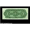 Image 2 : Mexico El Banco de Guanajuato (1913) 5 pesos Pick S289.s Specimen<BR>This note is unlisted in Pic...