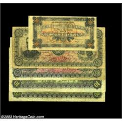 Mexico La Pagaduria Gral. del Cuerpo de Ejercito del Noroeste 1915 50 centavos Pick S868, 5 pesos...