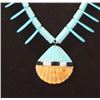 Image 1 : Santo Domingo Turquoise Inlay Shell Necklace