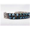 Image 2 : 1960 Zuni Sterling Silver Turquoise Bracelet