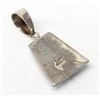 Image 3 : Native American Sterling Inlay Pendant, McPherson