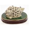 Image 1 : Carved Jadeite Double Frog Music Box