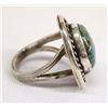 Image 2 : Navajo Sterling Turquoise Ring, Size 4.75, Signed