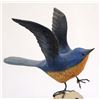 Image 2 : 1990 Hand Carved Bluebird by Marsh
