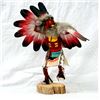 Image 1 : Navajo Hand Carved Red Tail Hawk Kachina by Harvey