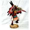 Image 2 : Navajo Hand Carved Red Tail Hawk Kachina by Harvey