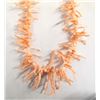 Native American Navajo Angel Branch Coral Necklace