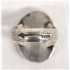 Image 3 : Navajo Old Pawn Sterling Turquoise Ring, Sz 10.25