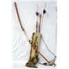 Image 1 : Native American Bow and Arrows in Leather Quiver
