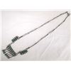 Image 2 : Vintage Zuni Sterling Silver Turquoise Necklace